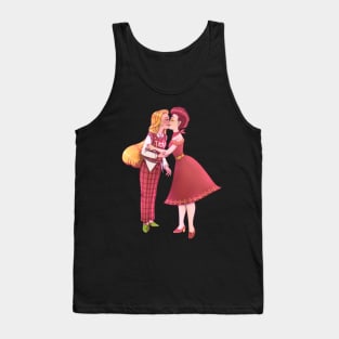 Sapho Christmas kiss Tank Top